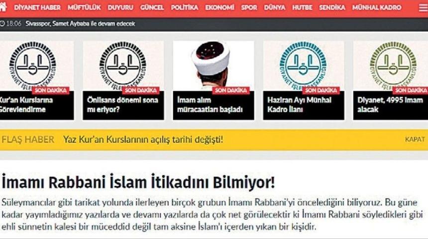 Diyanet Teftiş Kurulu, İslam Alimlerine Ve Numan Kurtulmuş&rsquo;a Hakaret Eden Hadsiz İmamı Korudu