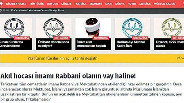 Diyanet Teftiş Kurulu, İslam Alimlerine Ve Numan Kurtulmuş’a Hakaret Eden Hadsiz İmamı Korudu