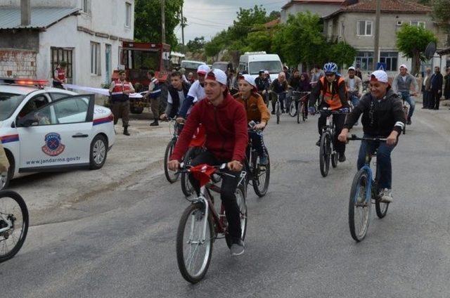 İvrindi’ De Bisiklet Turu Düzenlendi