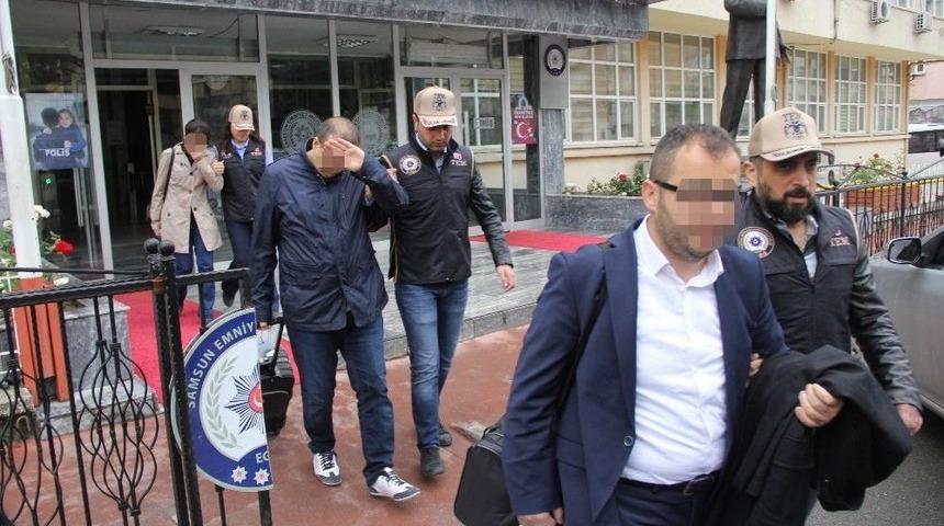 Fet&ouml;&rsquo;den G&ouml;zaltına Alınan 7 Eski Maliye M&uuml;fettişi Adliyeye Sevk Edildi