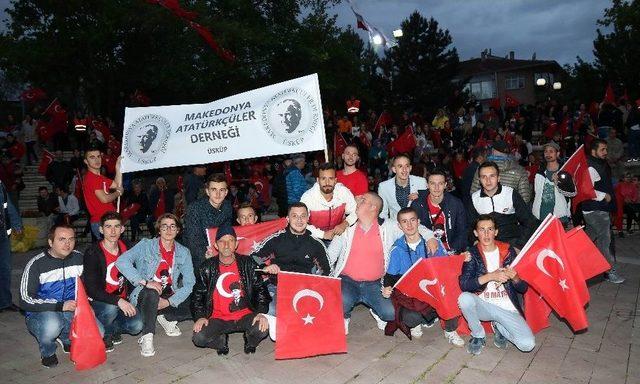 &Ccedil;ankaya, Makedon Gen&ccedil;leri Ağırladı 1