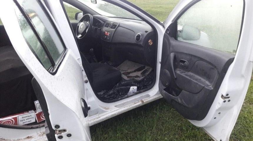 Erzurum’da Kapan Atılarak Durdurulan Otomobilde 18 Bin 250 Paket Kaçak Sigara Ele Geçirildi