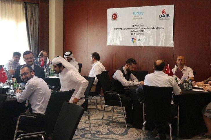 Daib, Urge İnşaat Kümesi Firmaları Katar Yapı Ve İnşaat Fuarına Katıldı G5