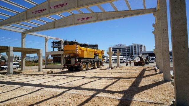 Adıyaman Belediyesi Otobüs Bakım Atölyesi İnşasına Başladı