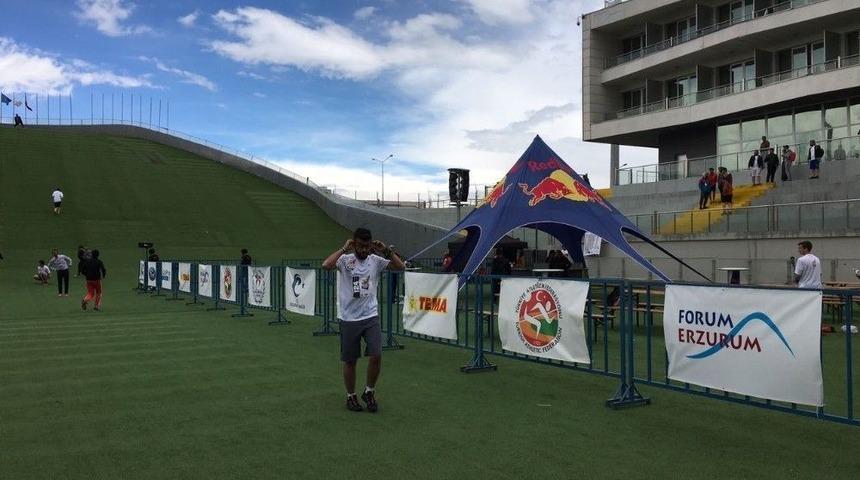 Forum Erzurum Sponsorluğunda D&uuml;zenlenen Red Bull 400 Yarışları Nefes Kesti