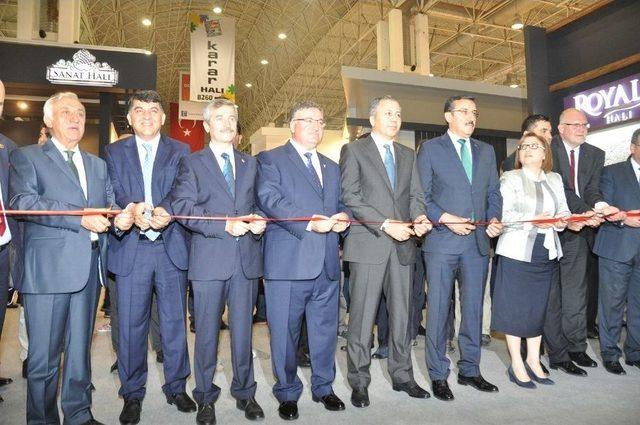 Domotex Halı Fuarı Bakan Tüfenkci’nin Katılımıyla Açıldı