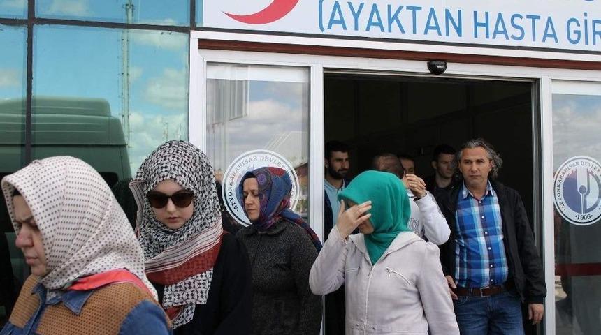 Fet&ouml; Ş&uuml;phelisi Kadın Sağlık Kontrol&uuml;ne G&uuml;neş G&ouml;zl&uuml;ğ&uuml;yle Girdi