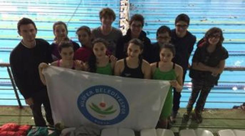 Nilüferli Yüzücüler Şampiyonaya Damga Vurdu