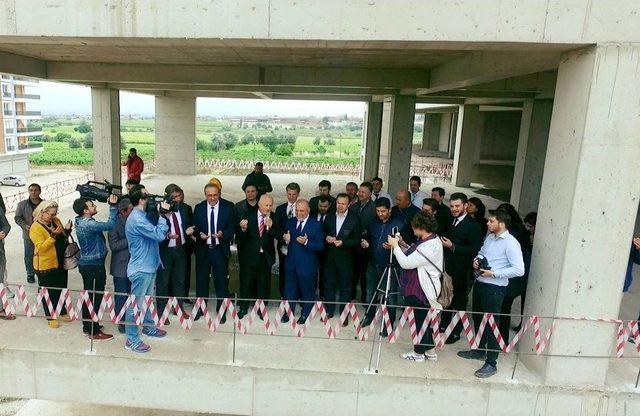 Başkan Karaçoban Temel Atma Törenine Katıldı