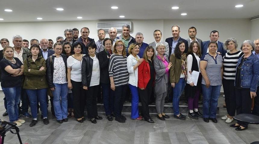 Başkan Ata&ccedil;&rsquo;tan Hayır Platformuna Ziyaret