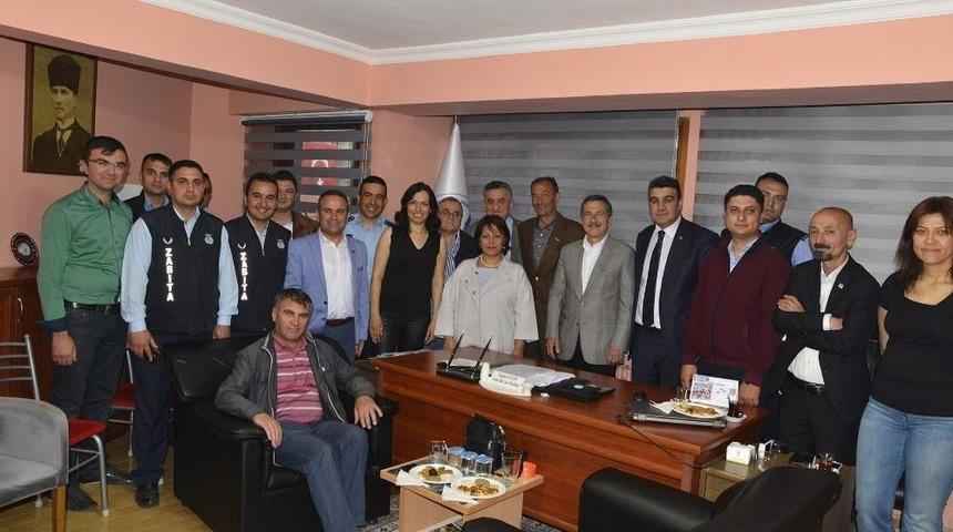 Başkan Ata&ccedil;&rsquo;tan T&uuml;m Bel-sen&rsquo;e Ziyaret