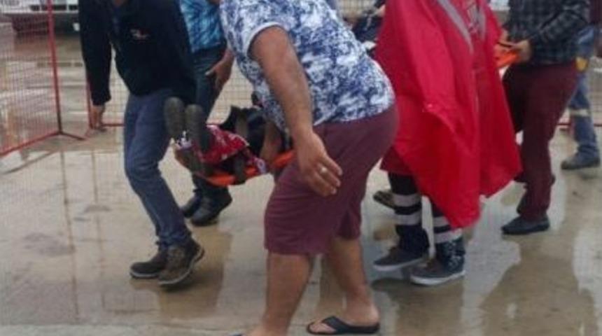 Limanda İş Kazası; 1 Yaralı