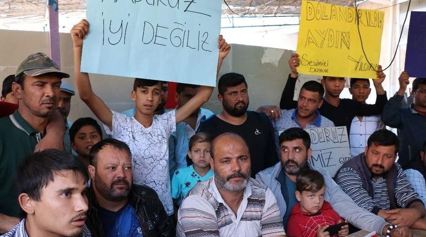 100 Milyon Tl Dolandırıldıklarını İddia Eden Romanlardan Eylem