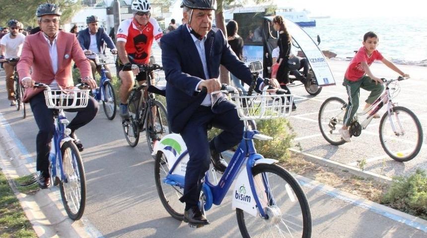Başkanlar İzmir İ&ccedil;in Pedal &Ccedil;evirdi