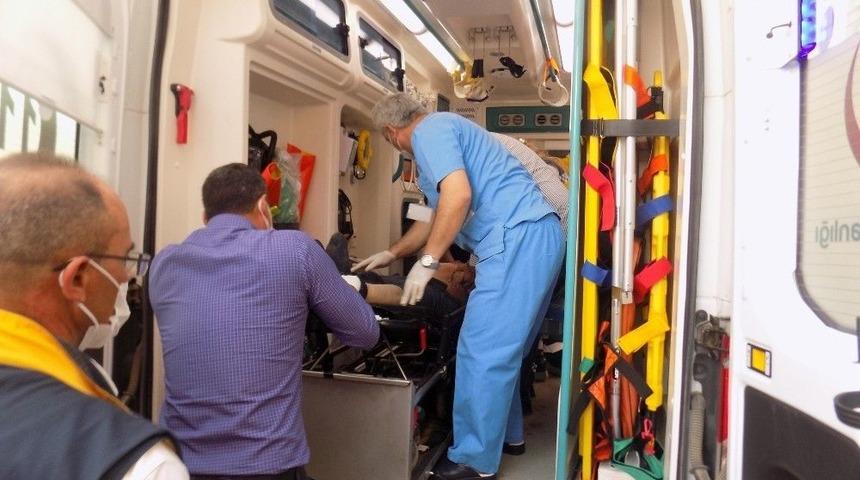 112 Acil Servis Ekipleri De Hastanelik Oldu