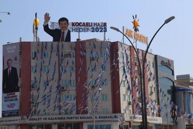 Ak Parti Kocaeli Binasına 'rabia'lı Erdoğan Fotoğrafı