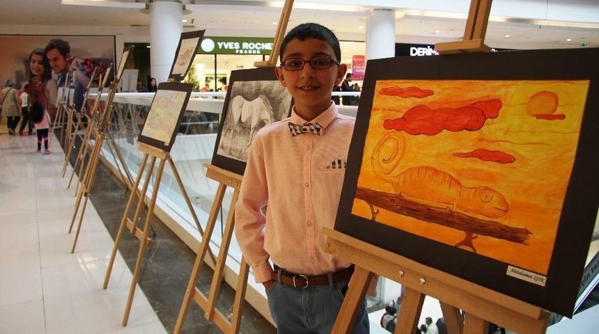 Kalp Hastası Işık, İkinci Kişisel Resim Sergisini A&ccedil;tı