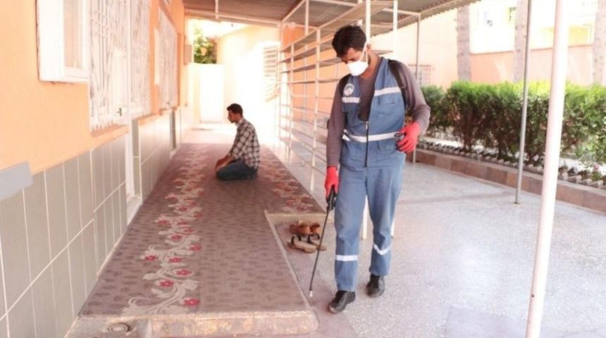 Suriye Sınırındaki Camilerde İla&ccedil;lama &Ccedil;alışması