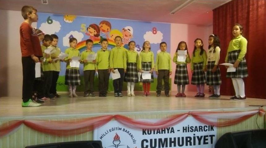 Hisarcık Cumhuriyet İlkokulunda Yıl Sonu Şenliği