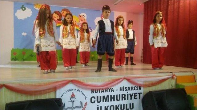 Hisarcık Cumhuriyet İlkokulunda Yıl Sonu Şenliği 1