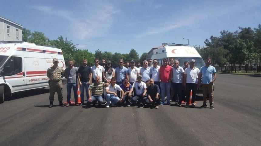 Batman&rsquo;da Ambulans S&uuml;r&uuml;c&uuml;lerine Eğitim