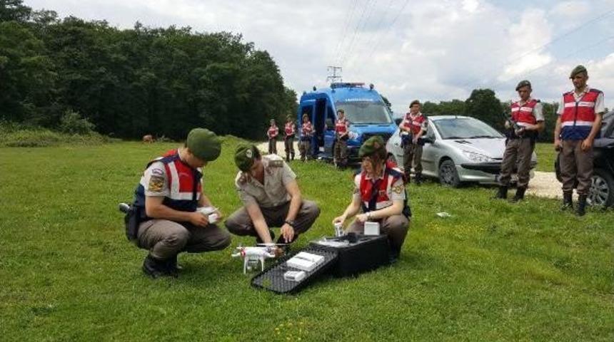 D&uuml;zce'de 'drone'lu Hintkeneviri Operasyonu