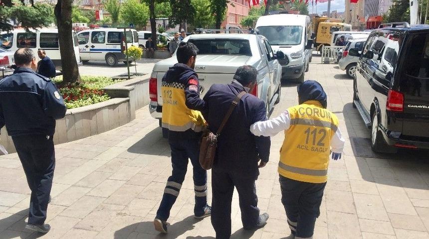 Sungurlu&rsquo;da İcra Kavgası : 1 Yaralı