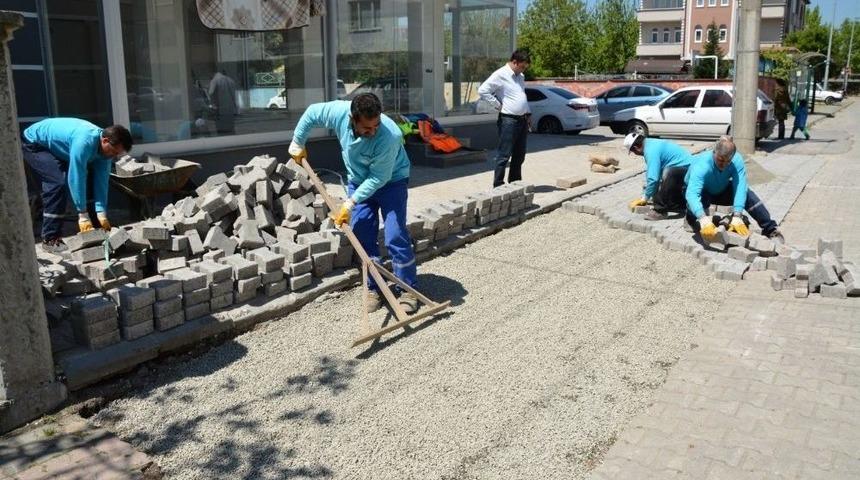 Kartepe Okul Yollarında Hummalı &Ccedil;alışma