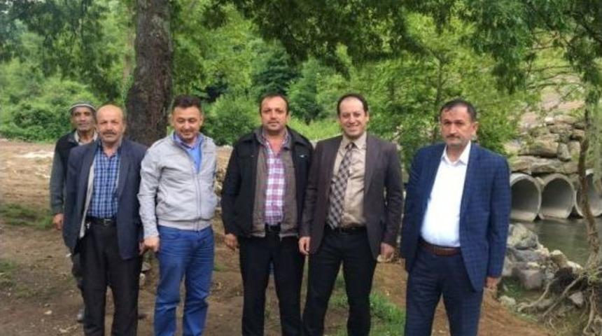 Başkan Yardımcısı Yılmaz, K&ouml;ylerdeki &Ccedil;alışmaları Yerinde İnceledi