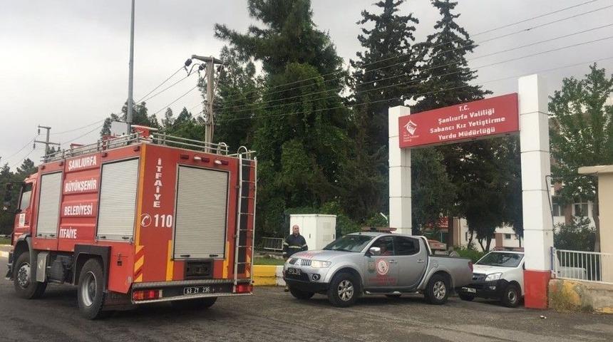 Yetiştirme Yurdu Yakınında Yapılan Mangal Yangın Paniğine Neden Oldu