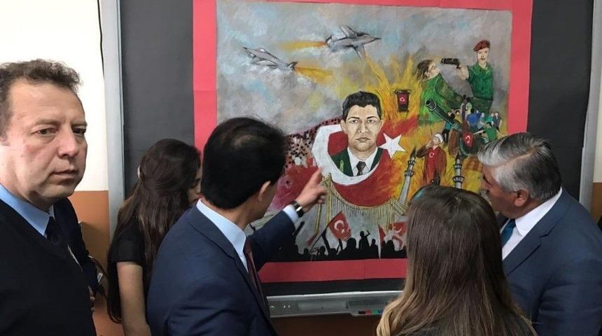 Horasanlı &Ouml;ğrencilerden Anlamlı Sergi