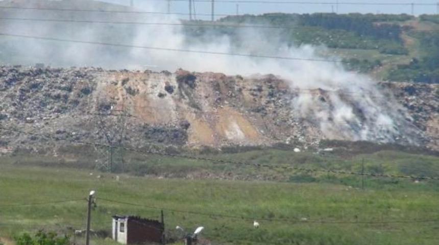 Bandırma &Ccedil;&ouml;pl&uuml;ğ&uuml;nde Yine Yangın &Ccedil;ıktı