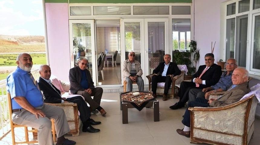 Başkan &Ouml;zg&uuml;ven&rsquo;den Huzur Evine Ziyaret