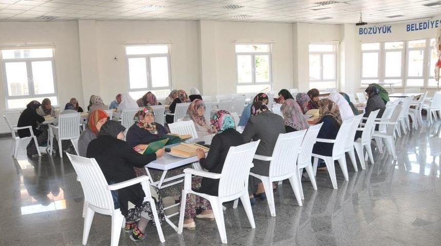 Bozüyük’te Mahalle Konaklarındaki Mukabele Programları Başlıyor