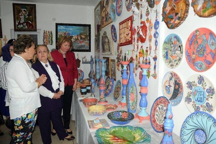 Erdemli’de Açılan Kurslarda 10 Bin Eser Sergiye Çıktı G3