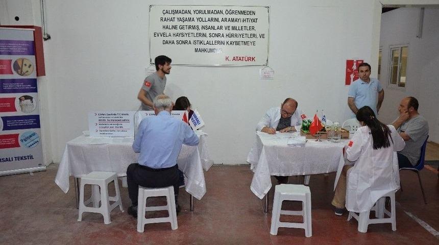 Bornoz Fabrikasında K&ouml;k H&uuml;cre Bağışı