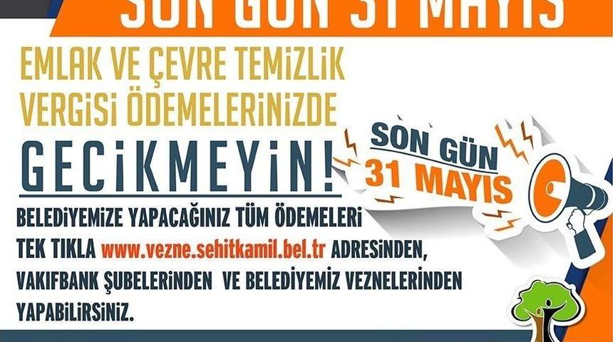 Şehitkamil&rsquo;den Vatandaşlara Emlak Vergisi Uyarısı