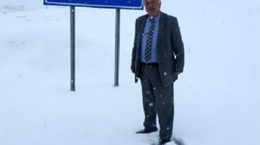 Rize&rsquo;Nin Yuksek Kesiminde Kar Yağışı