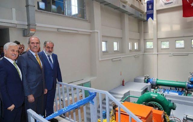 Buski’nin İlk Hidroelektrik Santrali Açıldı