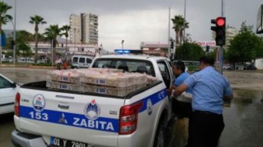 Kozan&rsquo;da Sağlıksız Koşullarda &Uuml;retilen Ekmeklere Zabıta El Koydu