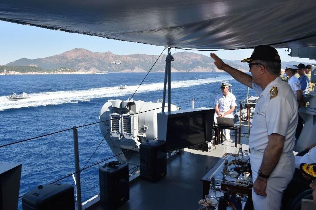 Genelkurmay Başkanı Akar, &ldquo;denizkurdu 2017&rdquo; Tatbikatını Yerinde İzledi
