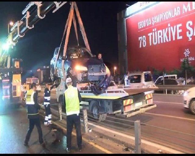 Bahçelievler'de Trafik Kazası:1 Yaralı