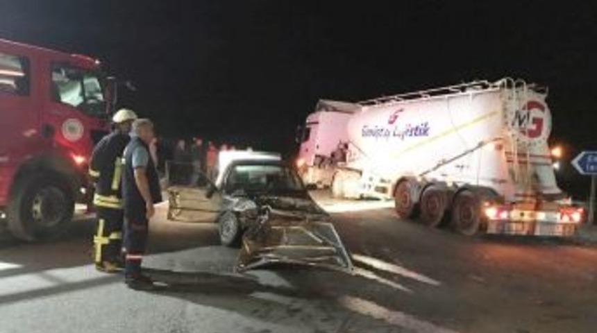 Tekirdağ&rsquo;da Feci Kaza: 1 Ağır Yaralı