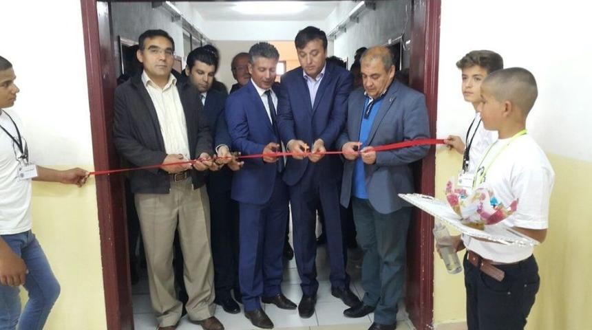 U&ccedil;hisar Haydar &Ccedil;ankaya Ortaokulu T&uuml;bitak Bilim Fuarı A&ccedil;tı