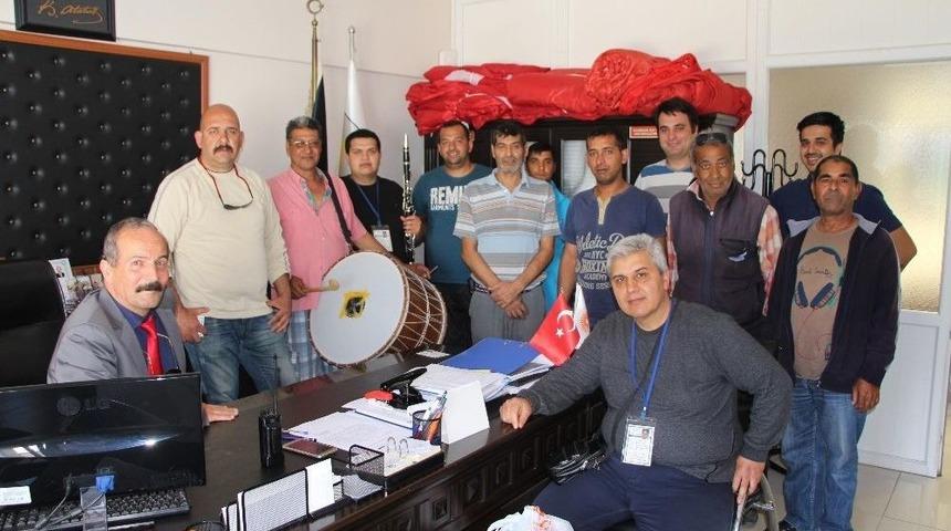 Kuşadası Belediyesinden Davulculara Denetim