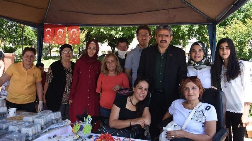 Başkan Haluk Alıcık, Nebed&rsquo;in Kermesine Katıldı