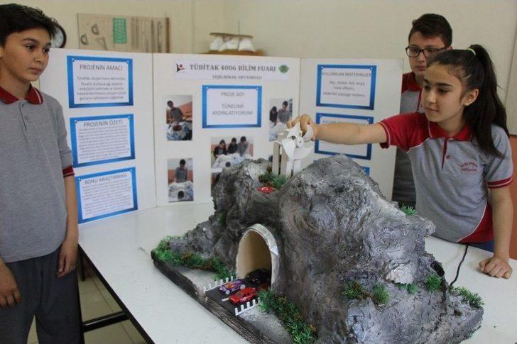Ortaokul Öğrencilerinden Tünelleri Bedava Aydınlatacak Proje G2
