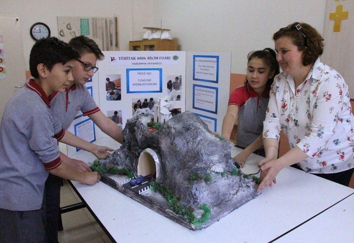Ortaokul Öğrencilerinden Tünelleri Bedava Aydınlatacak Proje G3