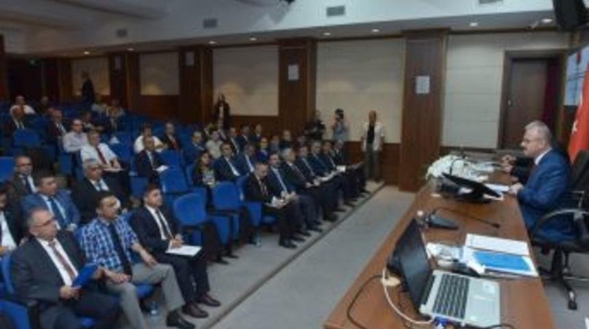 İl Su Y&ouml;netimi Koordinasyon Kurulu, Vali &Ccedil;akacak Başkanlığında Toplandı