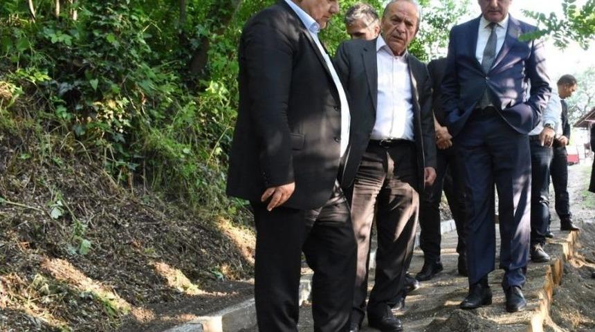 Trekkıng Parkuru Yapılıyor